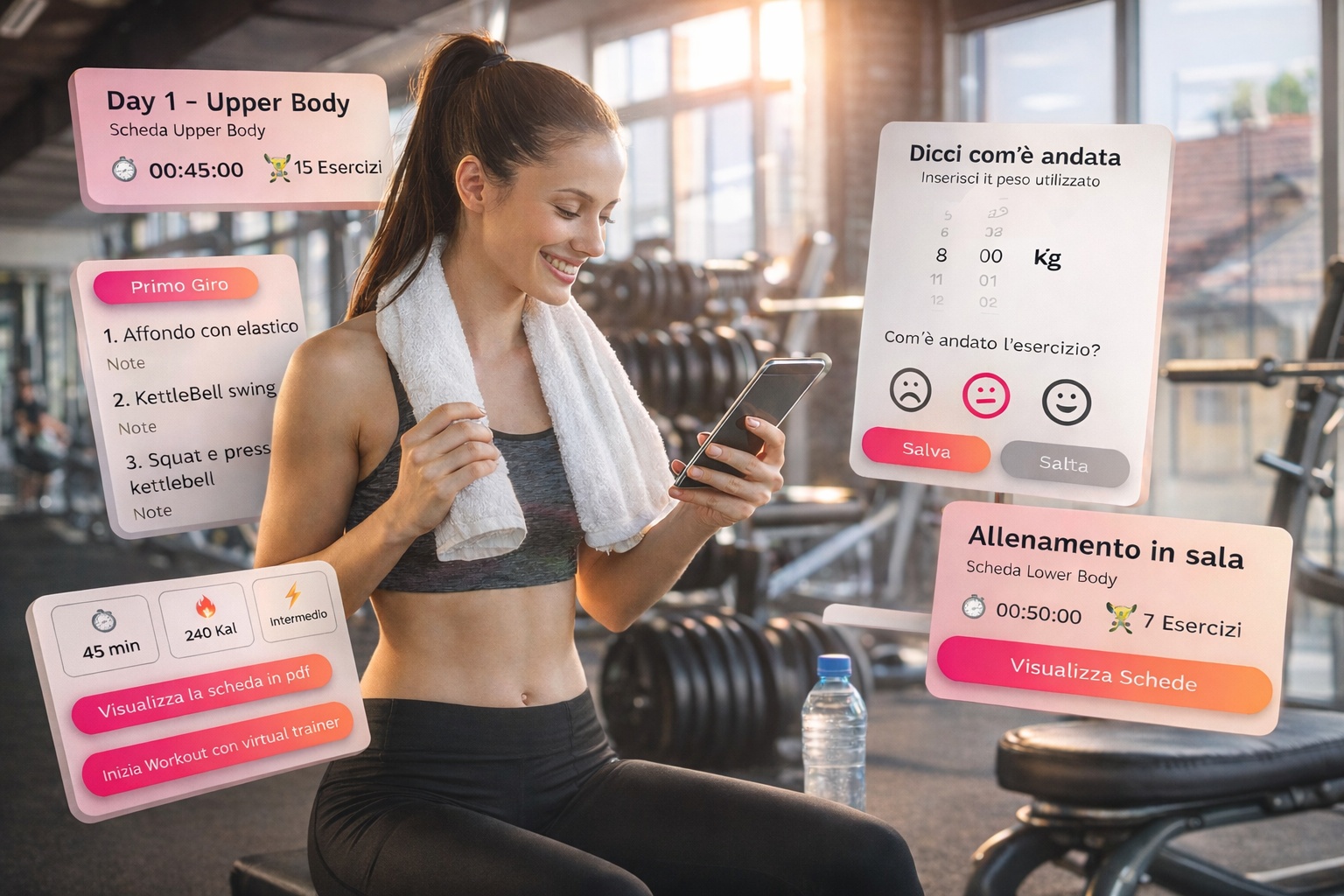 prenotazione app palestre